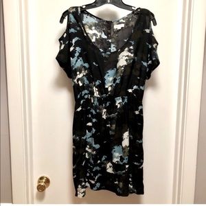 Anthropologie Silence + Noise cold shoulder dress